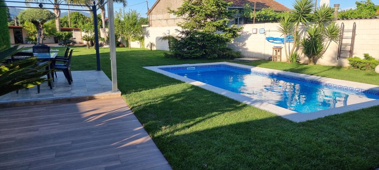 Villa Casa Jardin Vilagarcía de Arousa Exterior foto